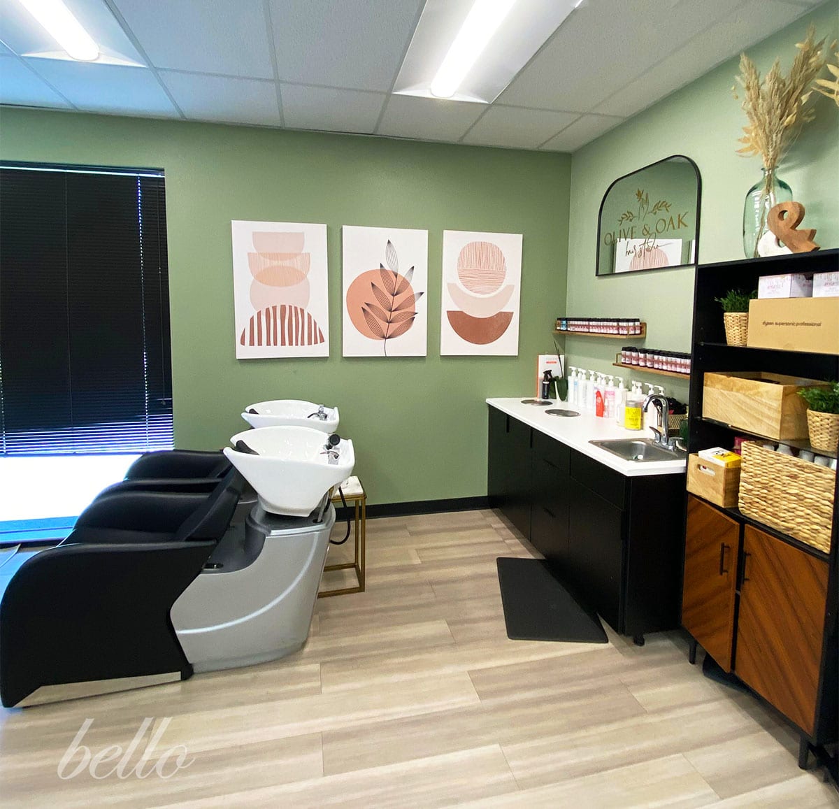 Custom Cosmetology Suite from Bello Salon Suites Sacramento.